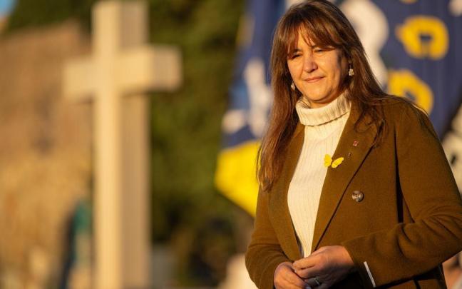 La presidenta de Junts, Laura Borràs.