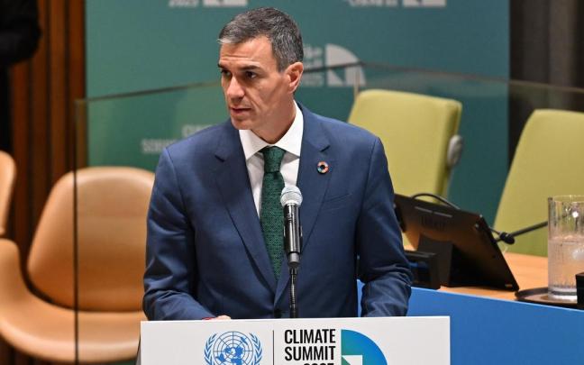 Sánchez continúa su viaje para asistir al 80º período de sesiones de la Asamblea General de Naciones Unidas.