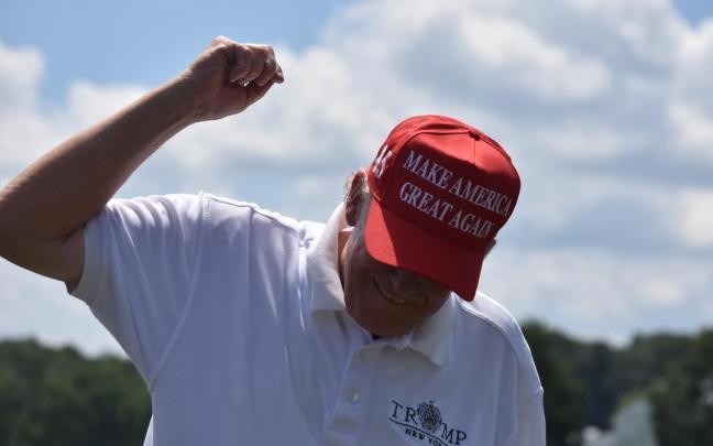 El presidente estadounidense Donald Trump. / EP El presidente estadounidense Donald Trump.