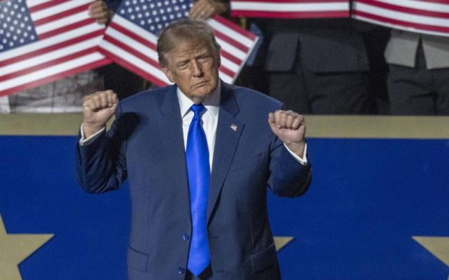 El presidente de EEUU, Donald Trump