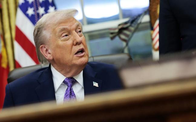 El presidente estadounidense, Donald Trump