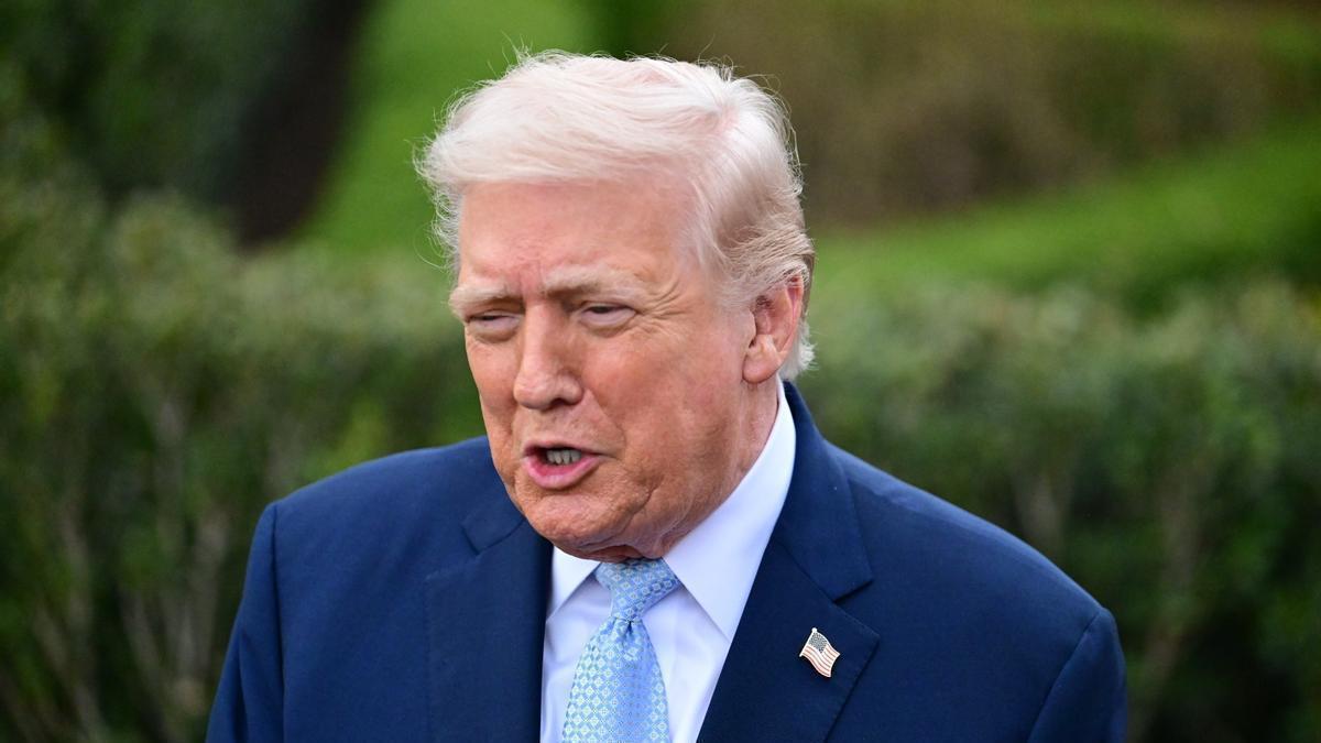 El presidente estadounidense Donald Trump