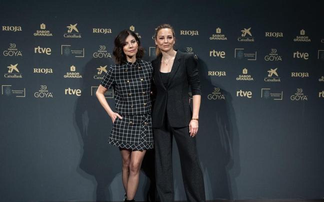 Las actrices Leonor Watling y Maribel Verdú, presentadoras de los Premios Goya 2025. / NTM / EP Las actrices Leonor Watling y Maribel Verdú, presentadoras de los Premios Goya 2025.
