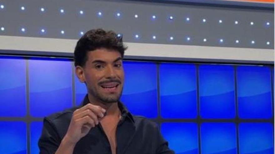 Brian Pérez, durante su presentación.