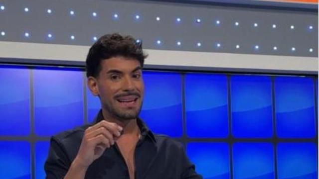 Brian Pérez, durante su presentación.