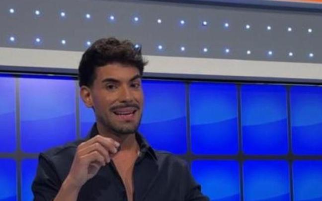 Brian Pérez, durante su presentación.