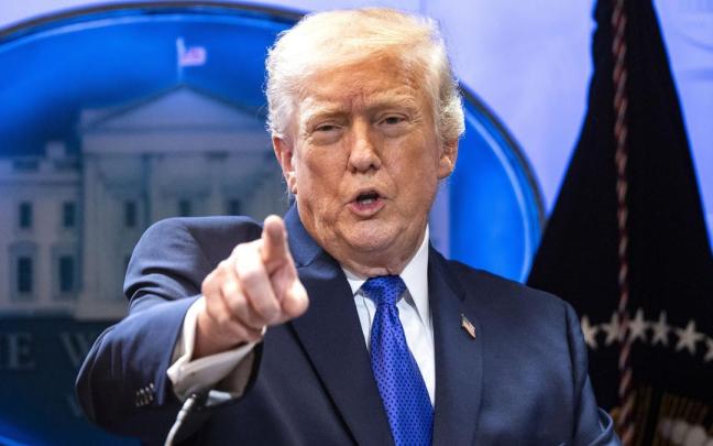 El presidente de Estados Unidos, Donald Trump