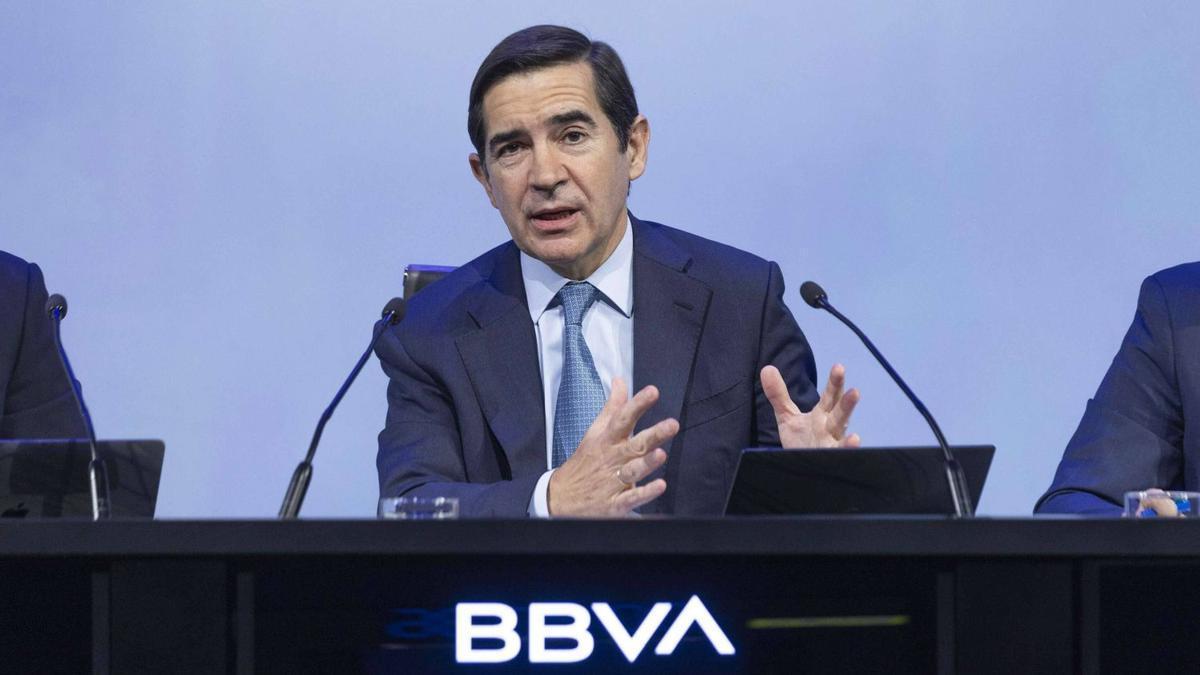 El presidente del BBVA, Carlos Torres.