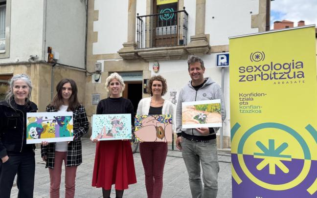 Presentación de la iniciativa para elegir por votación popular el nuevo mural del servicio de Sexología.