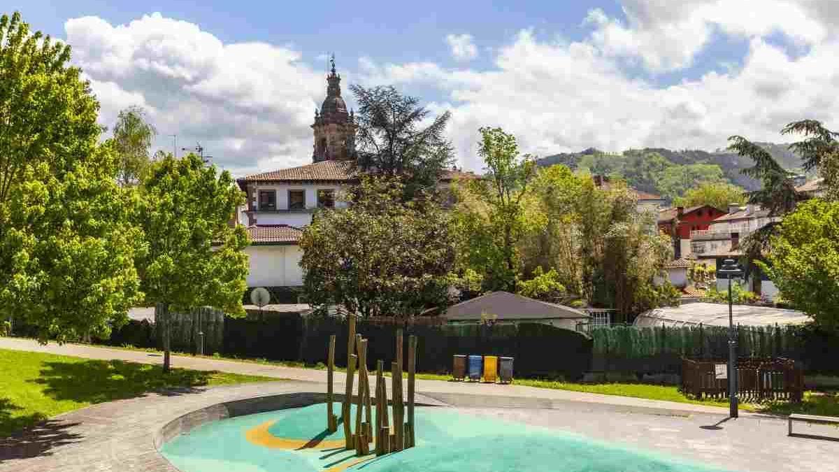 Usurbilgo parke bat.