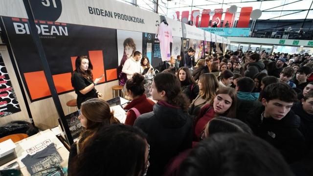 En imágenes: Durangoko Azoka: abre la cita cultural más importante con el Ikasle Eguna