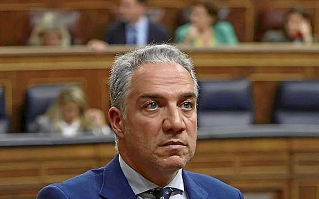 El vicesecretario de Coordinación Autonómica y Local del PP, Elías Bendodo, en el Congreso. / EFE El vicesecretario de Coordinación Autonómica y Local del PP, Elías Bendodo, en el Congreso.