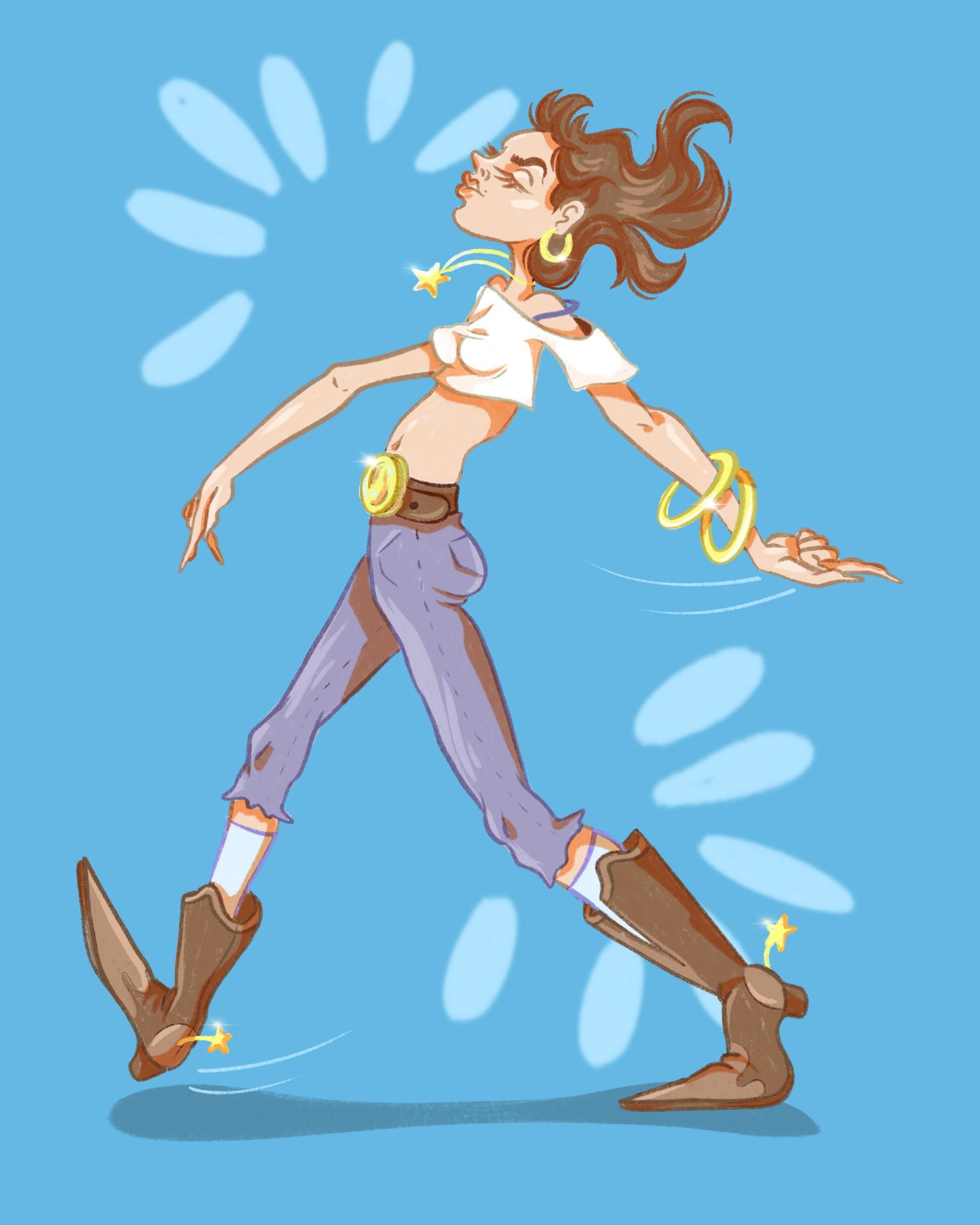 Maite Robles presenta su trabajo principalmente en su Instagram, '@kraftiarte'.