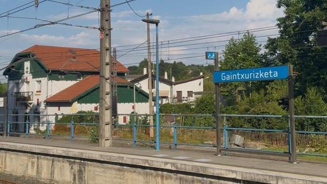Estación de Gaintxurizketa.