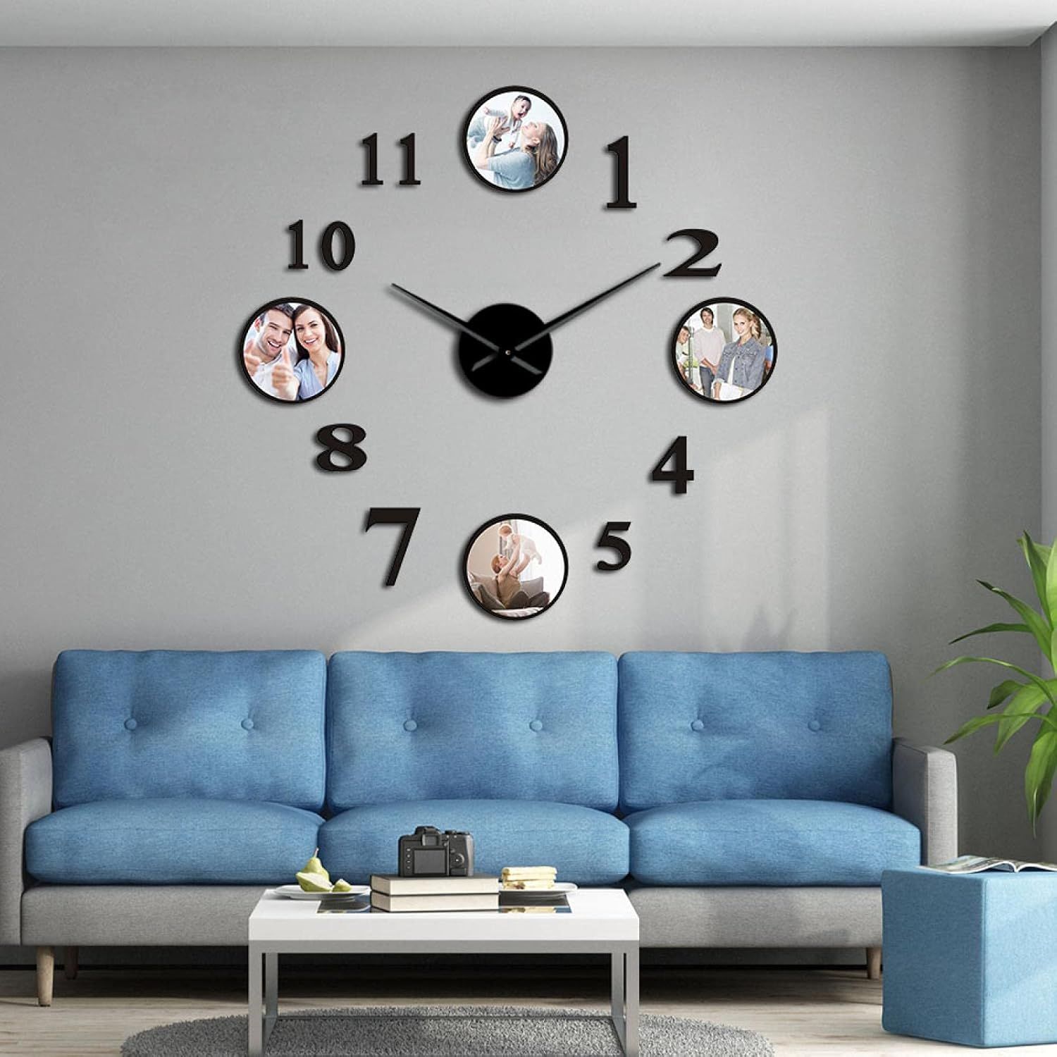 Reloj con fotos para tener presentes a tus personas o lugares favoritos.