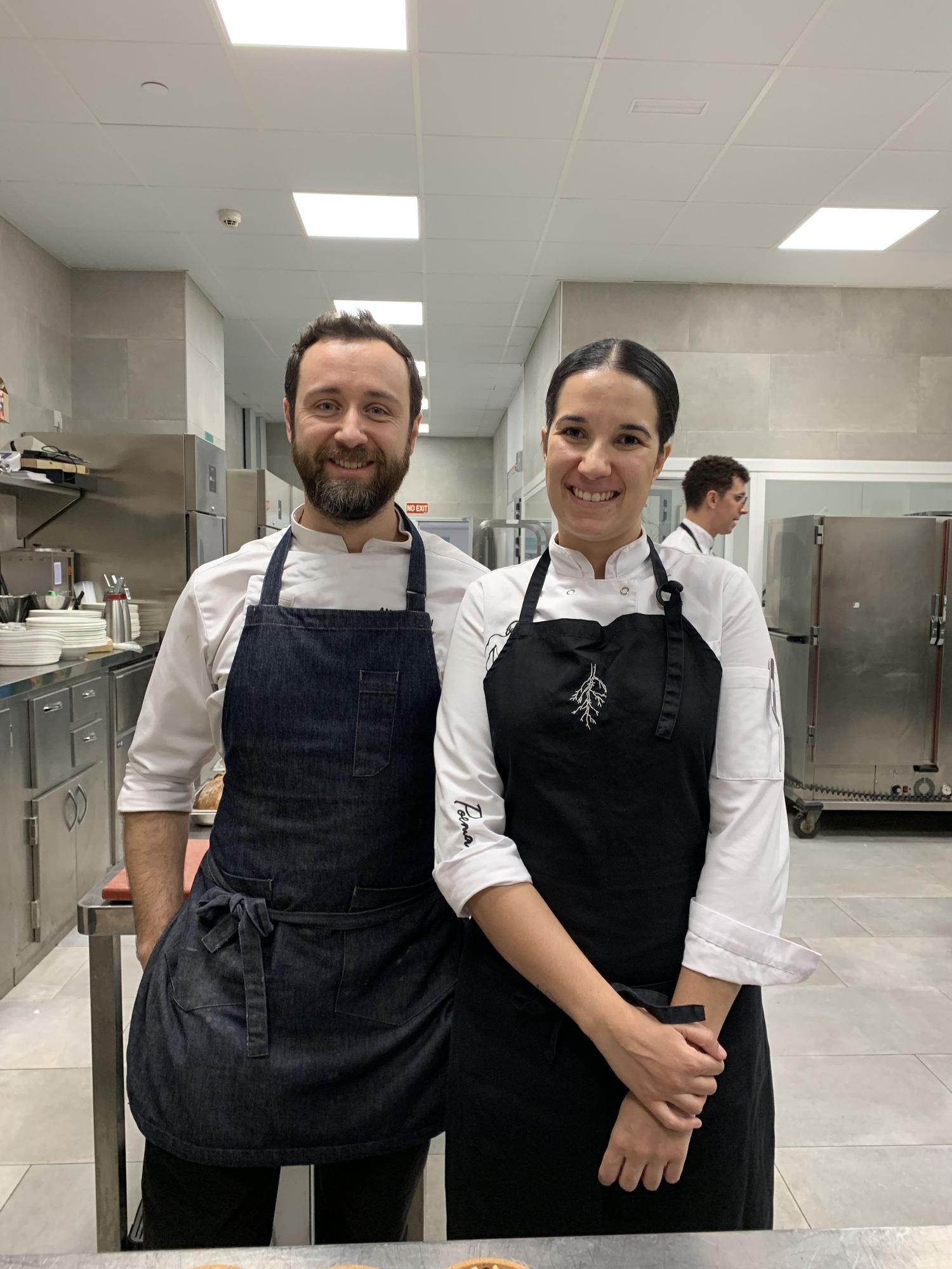 Jerónimo Pena e Iciar Pérez.