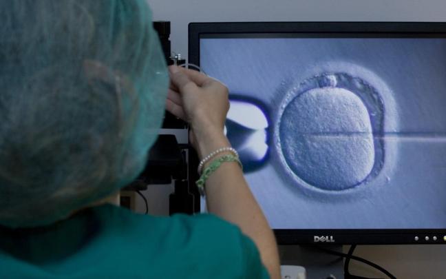 Técnica de reproducción asistida.