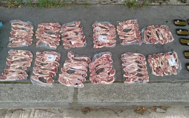 En imágenes: el robo en un supermercado de Vitoria de 1.400 euros