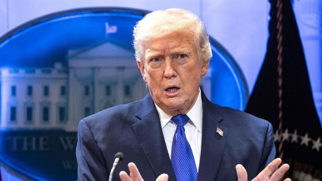 El presidente de Estados Unidos, Donald Trump