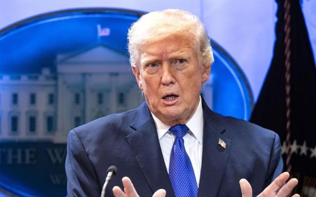 El presidente de Estados Unidos, Donald Trump