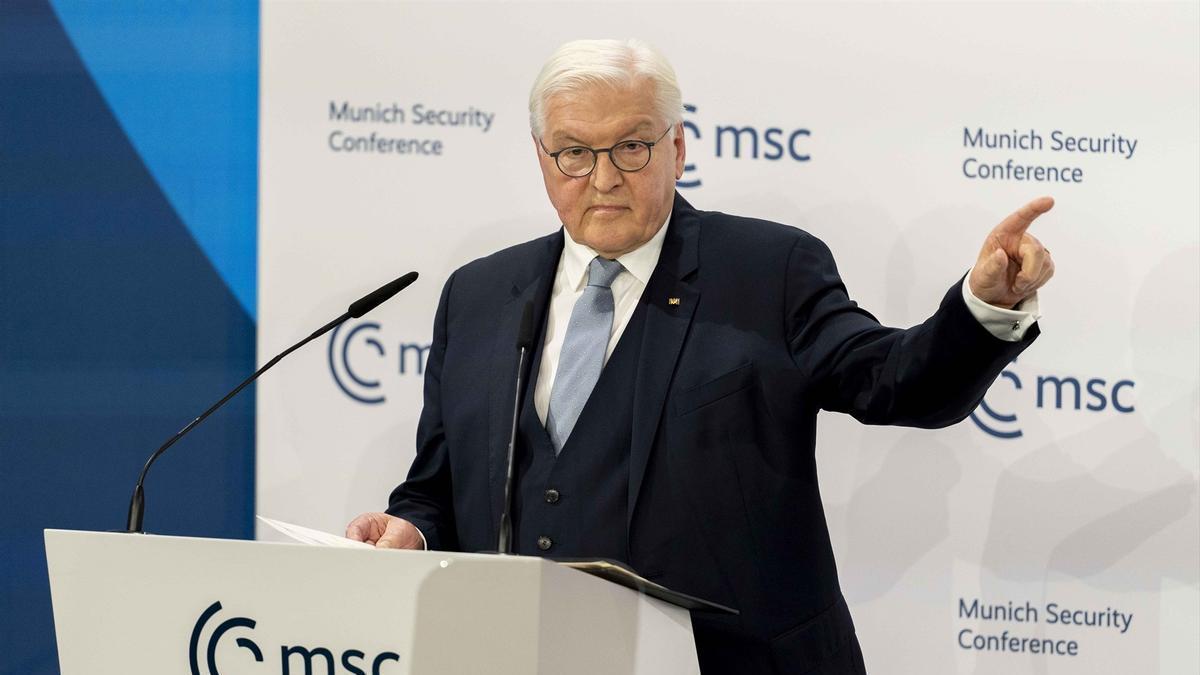 El presidente de Alemania, Frank-Walter Steinmeier.