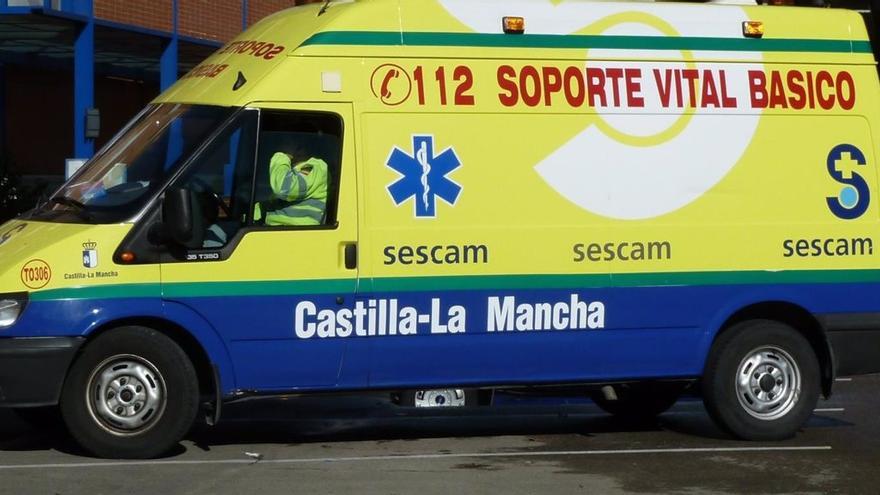 Ambulancia del 112 de Castilla-La Mancha.