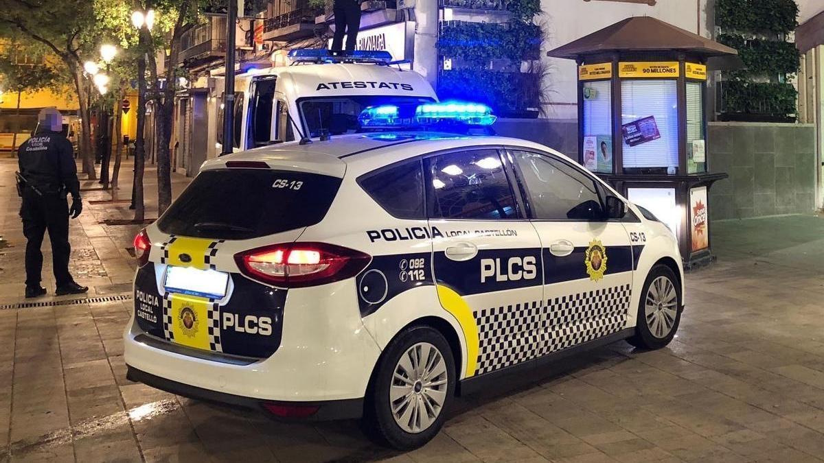 Vehículo de la Policía local de Castellón.