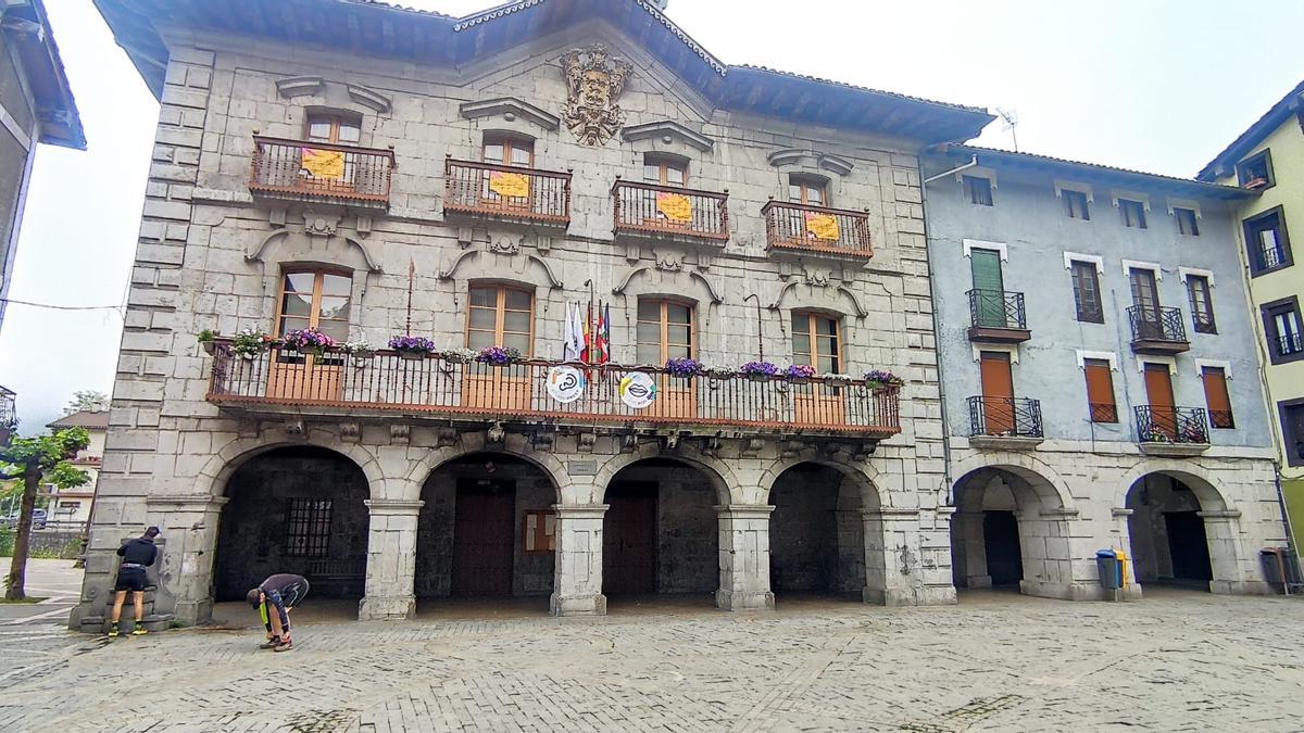 El ayuntamiento de Alegia, punto de partida de hoy