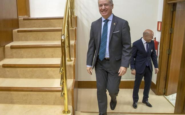 El lehendakari, Iñigo Urkullu, en el Parlamento Vasco.