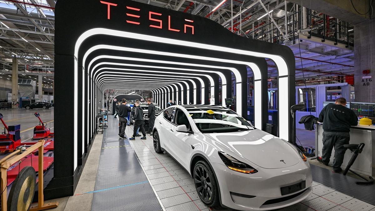 Factoría de Tesla en Alemania.