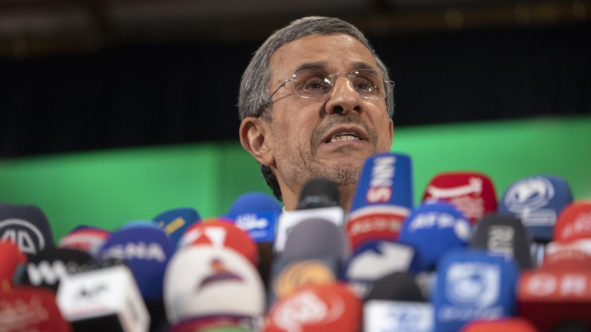 El expresidente iraní Mahmud Ahmadineyad.