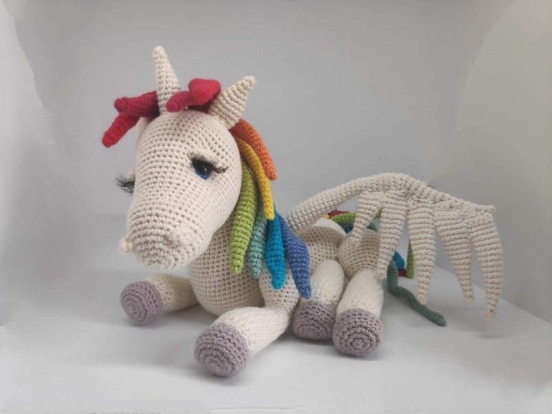 La creación más difícil de hacer para Blasco fue el unicornio que le regaló a su sobrina.