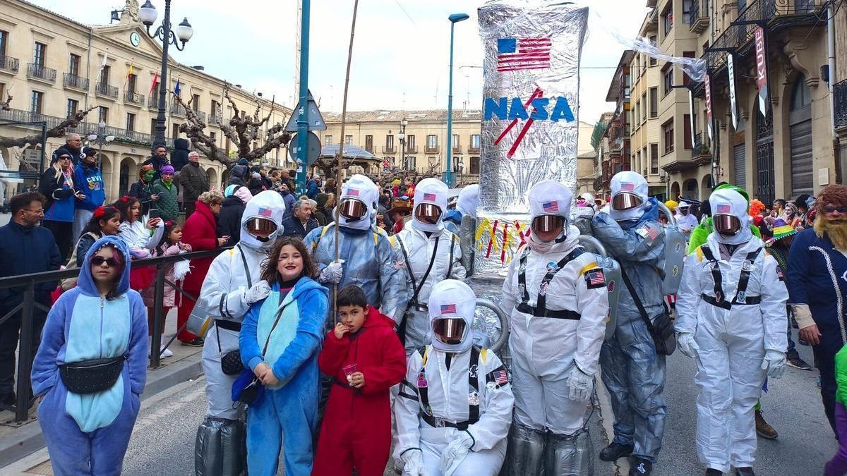 Los astronautas de la NASA hicieron una parada especial ayer en Tafalla.