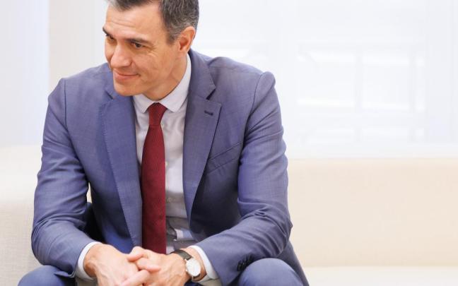 El presidente del Gobierno, Pedro Sánchez