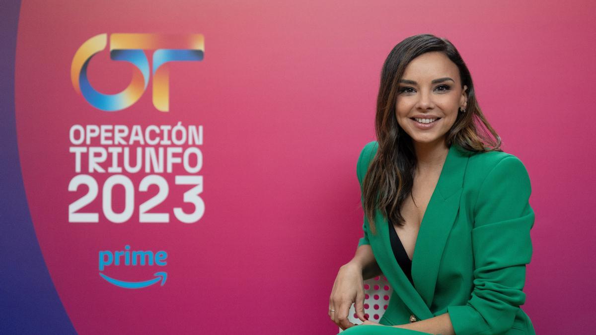 La cantante y presentadora Chenoa