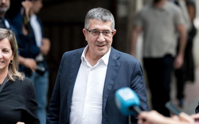 El portavoz del PSOE en el Congreso, Patxi López.