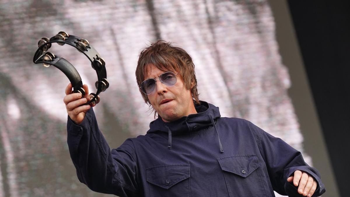 Liam Gallagher durante un concierto el verano pasado.