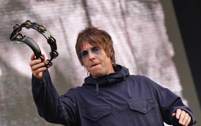 Liam Gallagher durante un concierto el verano pasado.