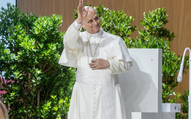 El Papa, en un encuentro este fin de semana.
