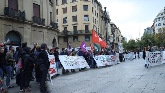 Los profesores de los centros concertados están llamados este martes a la huelga.