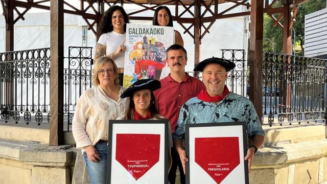 Los protagonistas de las fiestas ya están listos para los Santakurtzak