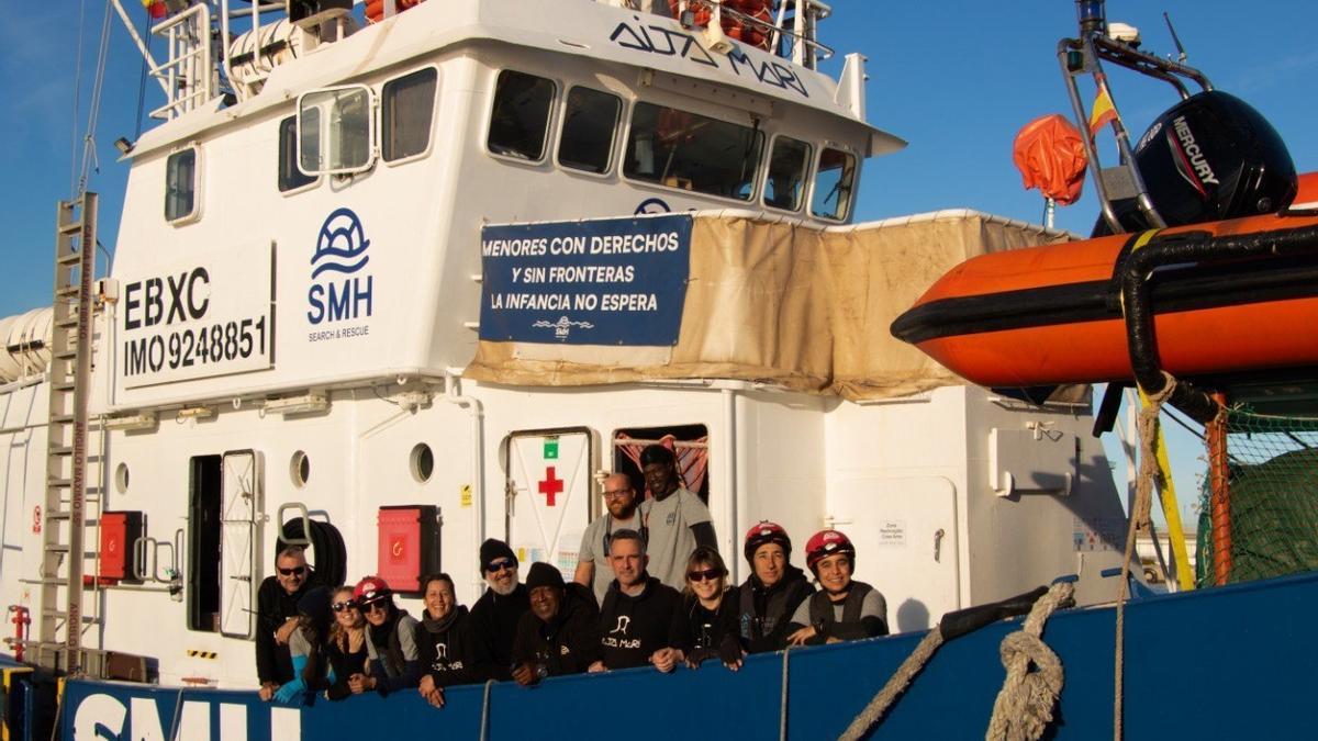 Imagen del Aita Mari.