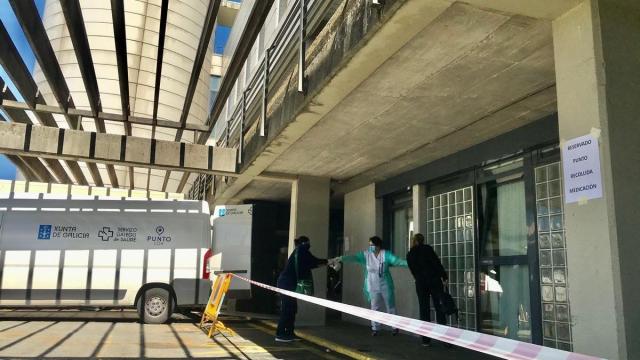 El Hospital Montecelo de Pontevedra.