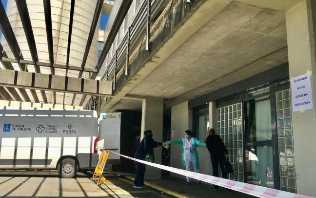 El Hospital Montecelo de Pontevedra.