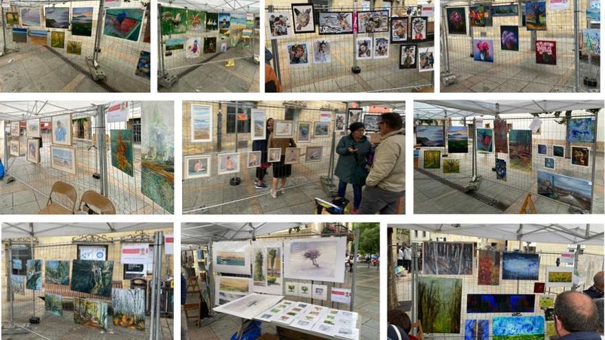 Imágenes del mercado del arte celebrado en pasadas ediciones.