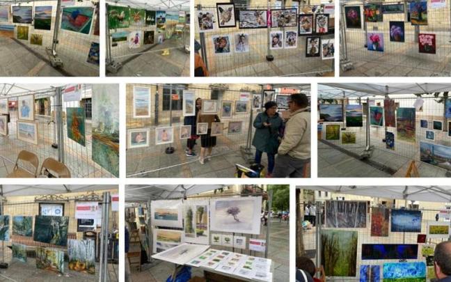 Imágenes del mercado del arte celebrado en pasadas ediciones. / AMT. Imágenes del mercado del arte celebrado en pasadas ediciones.