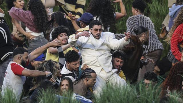 Bad Bunny protagoniza el descanso de la Super Bowl.