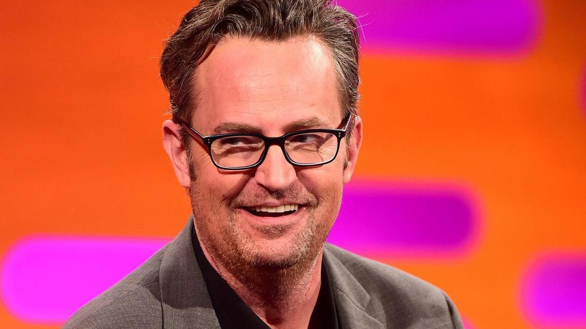 El actor estadounidense Matthew Perry.
