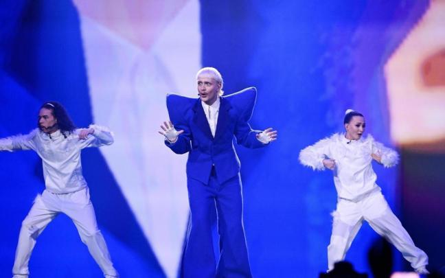 Joost Klen, representante de Países Bajos en Eurovisión 2024 con el tema 'Europapa'. / EFE Joost Klen, representante de Países Bajos en Eurovisión 2024 con el tema 'Europapa'.