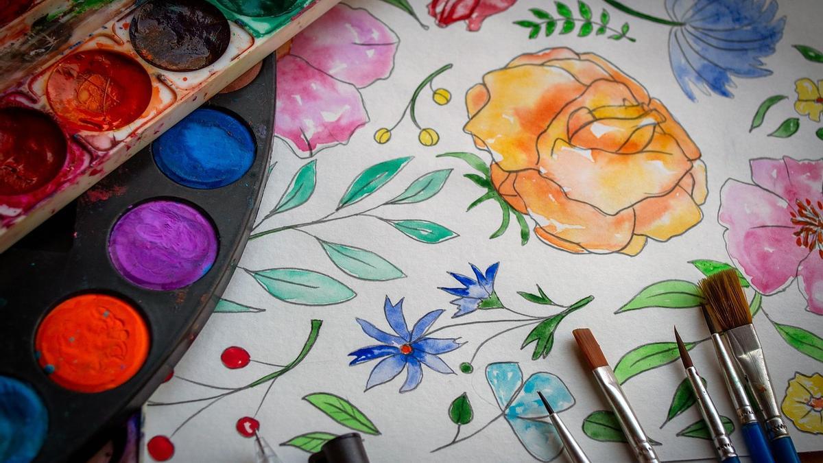 Un dibujo que no está relacionado con el curso
